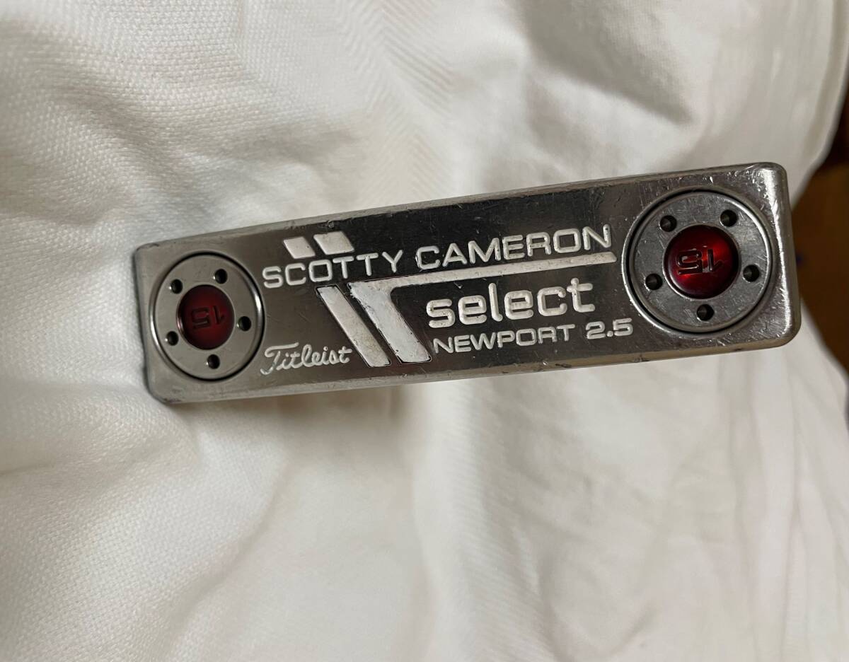 レビュー高評価のおせち贈り物 SCOTTY CAMERON select NEWPORT 2.5 34インチ 《送料一律1800円》 スコッティ・キャメロン