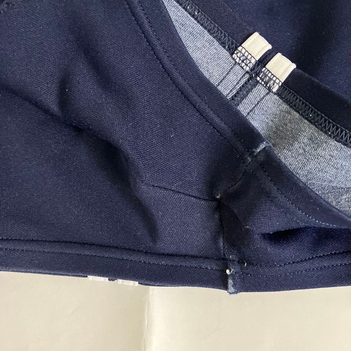 GALAXギャレックス体操服 ショート パンツ150センチ 濃紺 白2本 GALAXギャレックス体操服 ショート パンツ150センチ 濃紺 白2本