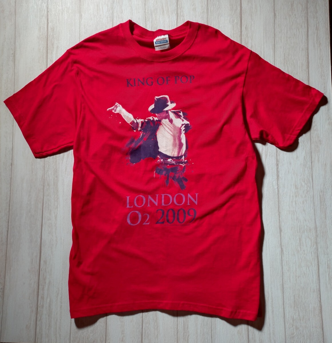 09年 マイケルジャクソン キングオブポップ KING OF POP Tシャツ 09年 マイケルジャクソン キングオブポップ KING OF POP Tシャツ