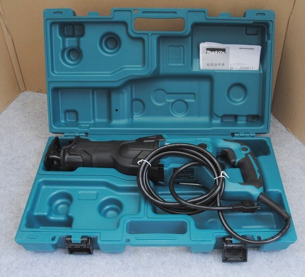 ☆綺麗【 マキタ / makita レシプロソー JR3061T ケース付き 】高能率切断＆優れた耐久性 コード2.5ｍ付 Ｐ05212