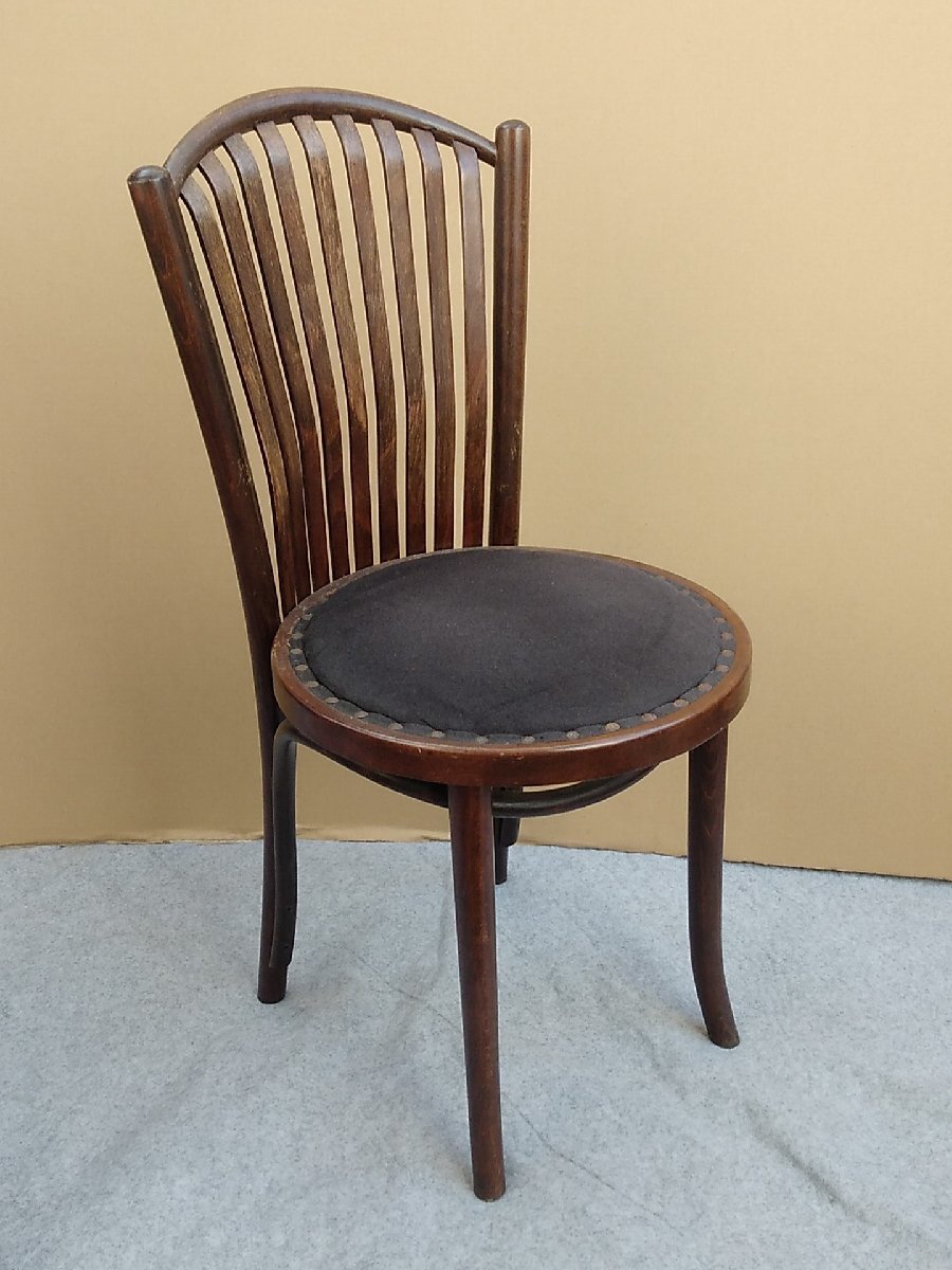 * красивый [maruni/ Marni деревообработка стул A стул living стул обеденный стол стул arm отсутствует шпилька удар . круг стул . доска из дерева античный ]P06265