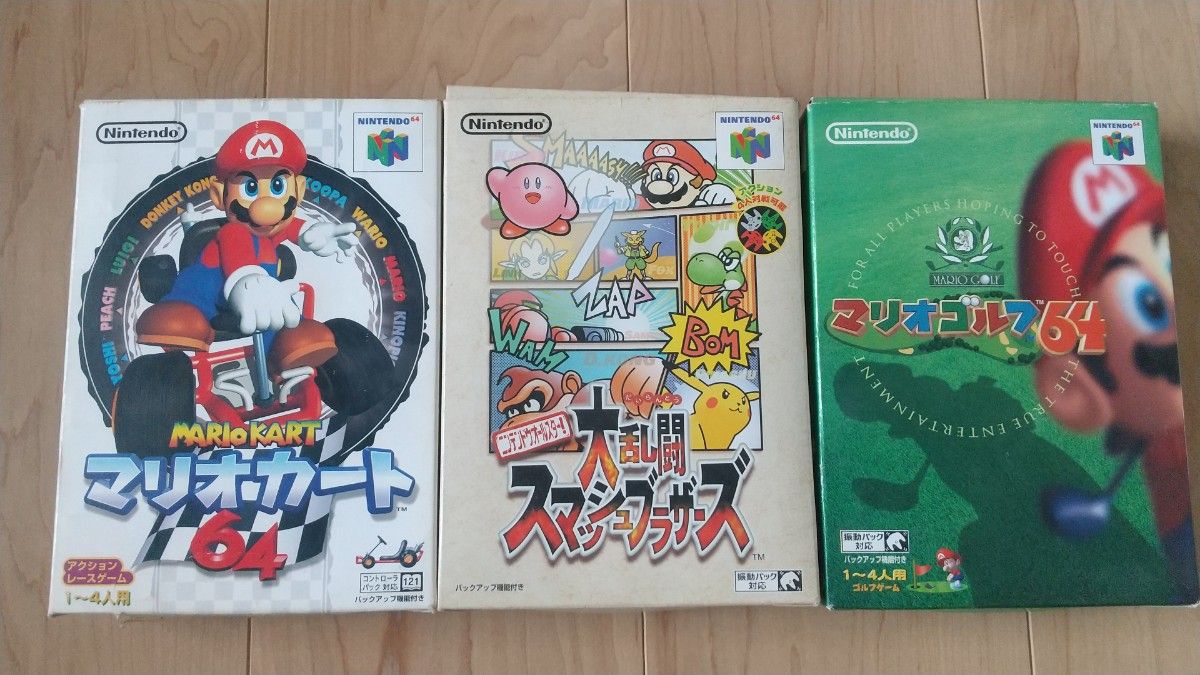 NINTENDO64 マリオカート 大乱闘スマッシュブラザーズ マリオ NINTENDO64 マリオカート 大乱闘スマッシュブラザーズ マリオ
