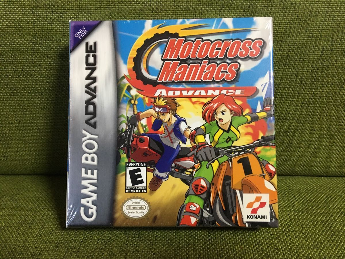 新品未開封シュリンク付き 海外版 モトクロスマニアックス GBA 新品未開封シュリンク付き 海外版 モトクロスマニアックス GBA
