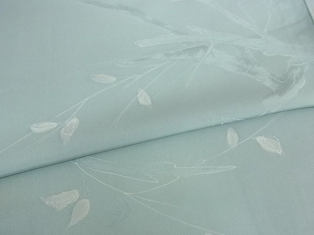 平和屋-こころ店 上質な小紋 単衣 地紋起こし 枝葉文 正絹 逸品 平和屋-こころ店 上質な小紋 単衣 地紋起こし 枝葉文 正絹 逸品