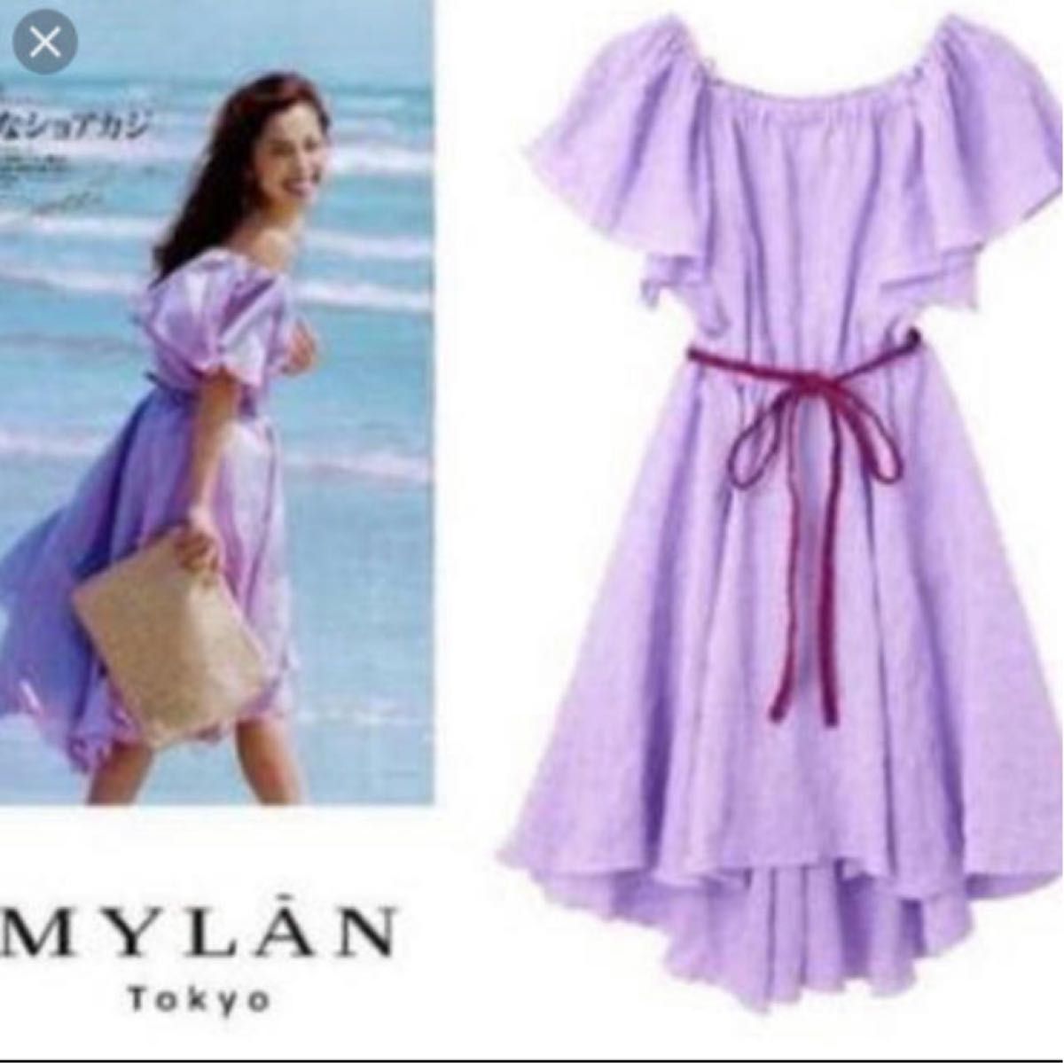 美品 中村アンさん着用 MYLAN(マイラン) オフショルダー 美品 中村アンさん着用 MYLAN(マイラン) オフショルダー