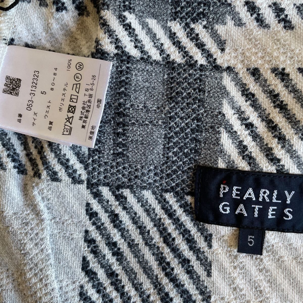 新品 パーリーゲイツ PEARLY GATES チェック柄 ハーフパンツ 新品 パーリーゲイツ PEARLY GATES チェック柄 ハーフパンツ