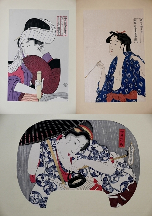 Bibian 比比昂- 未刊浮世絵美人名画撰古法純手摺木版画大判全24 Bibian 比比昂- 未刊浮世絵美人名画撰古法純手摺木版画大判全24