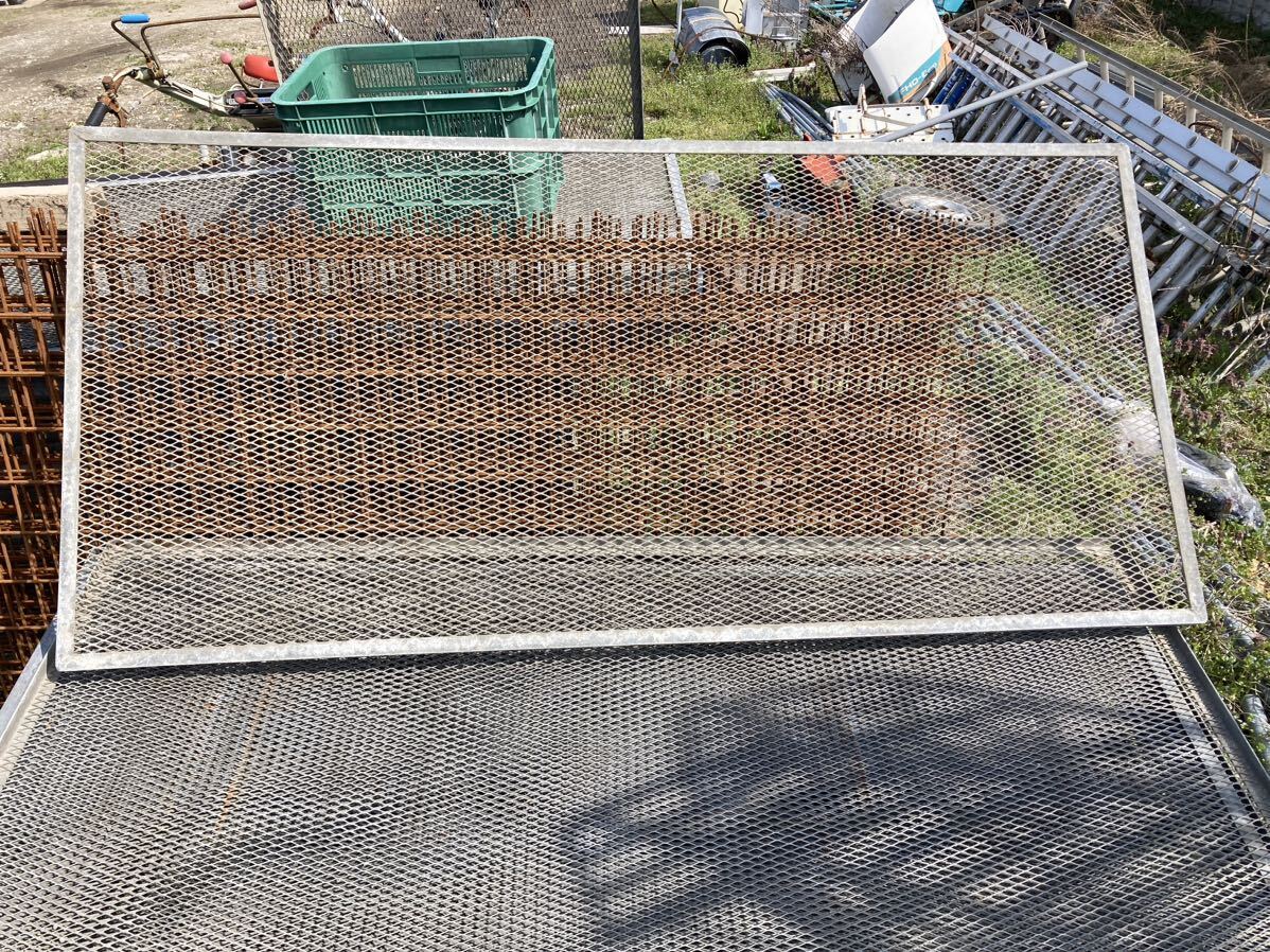 山形より☆引き取り☆養生枠 養生金網 足場材 約1790×850 【10枚 山形より☆引き取り☆養生枠 養生金網 足場材 約1790×850 【10枚