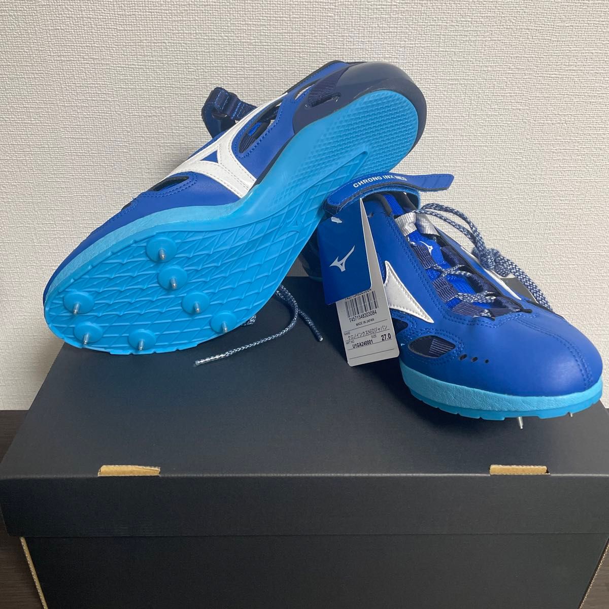 陸上 スパイク ミズノ MIZUNO クロノインクスネオジャパン 27 0 陸上 スパイク ミズノ MIZUNO クロノインクスネオジャパン 27 0