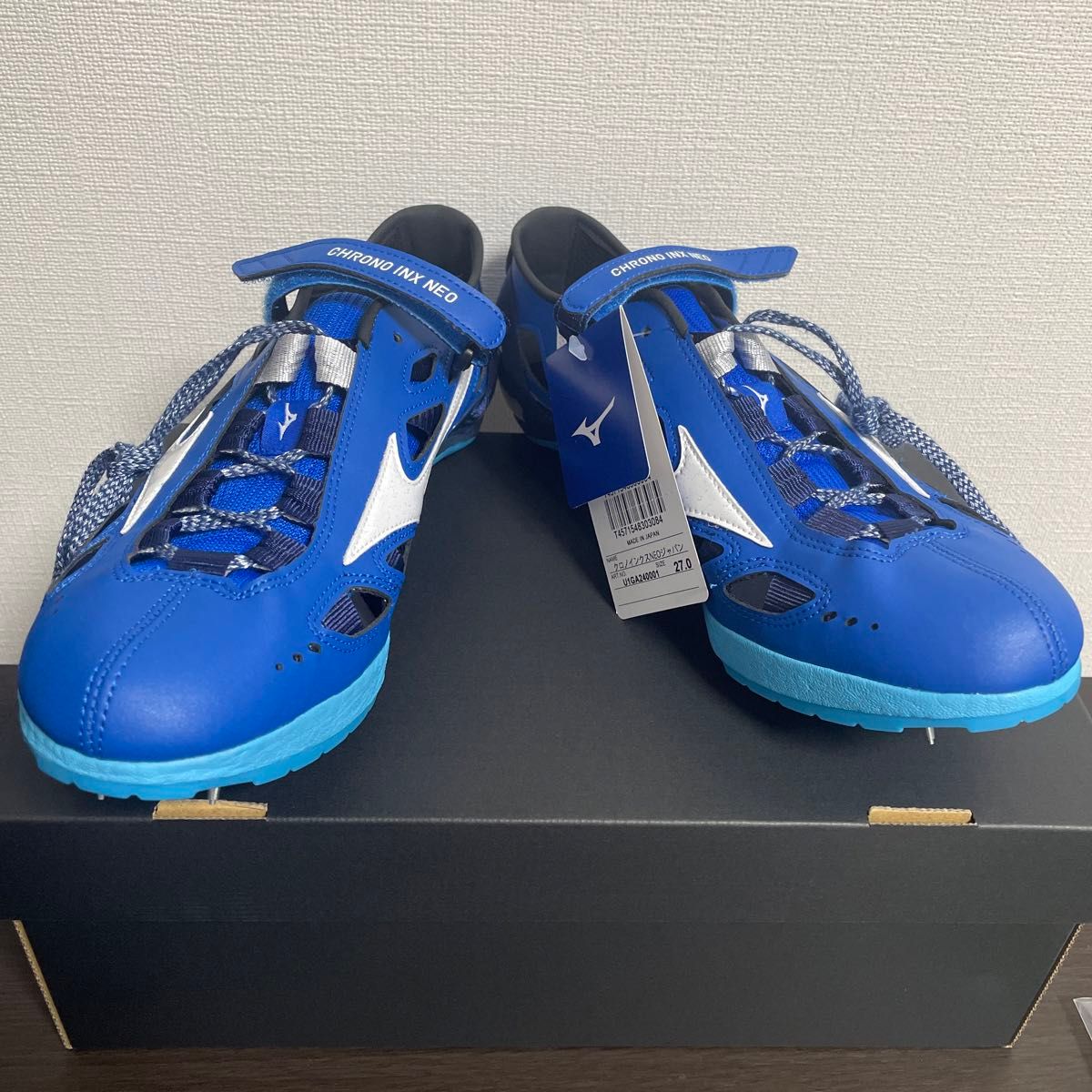 陸上 スパイク ミズノ MIZUNO クロノインクスネオジャパン 27 0 陸上 スパイク ミズノ MIZUNO クロノインクスネオジャパン 27 0
