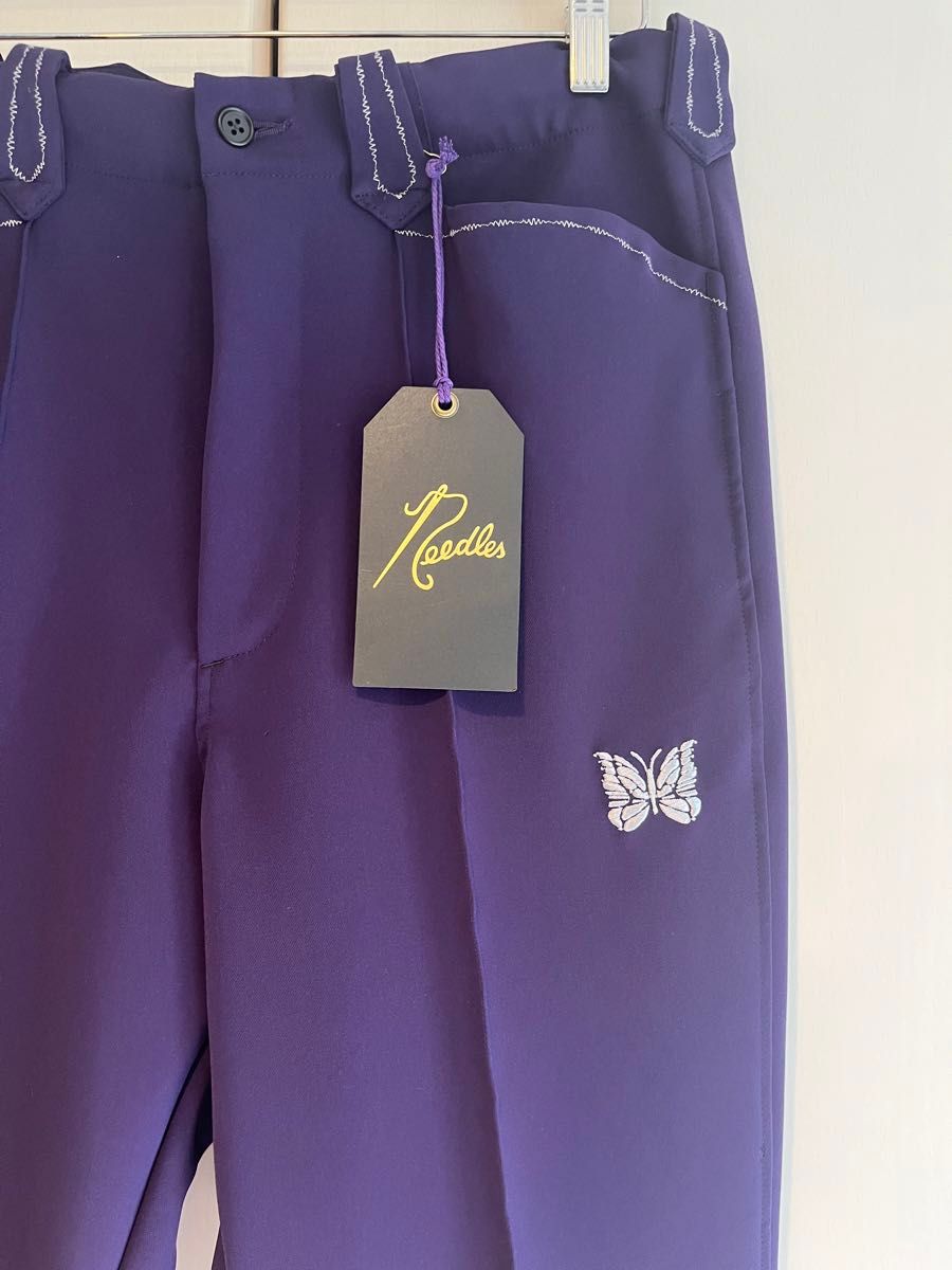 NEEDLES WESTERN LEISURE JACKET PANT PE/PU DOUBLE CLOTH NEEDLES WESTERN LEISURE JACKET PANT PE/PU DOUBLE CLOTH