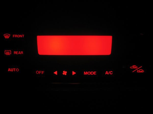 マツダ/MPV LW (後期) エアコン照明用 ＬＥＤ 1台分セット！ ピンク_画像3