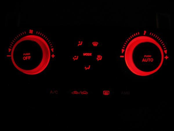  Axela BK автоматический кондиционер освещение для LED для одной машины комплект! красный 