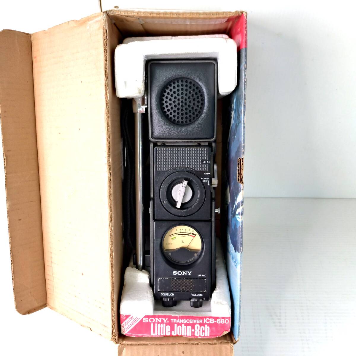 SONY CB無線機 ICB-680 市民ラジオ 8ch 500mW機 トランシーバー SONY CB無線機 ICB-680 市民ラジオ 8ch 500mW機 トランシーバー
