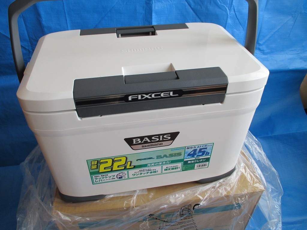 シマノ(SHIMANO) クーラーボックス 22L フィクセルベイシス 220UF-022N ピュアホワイト