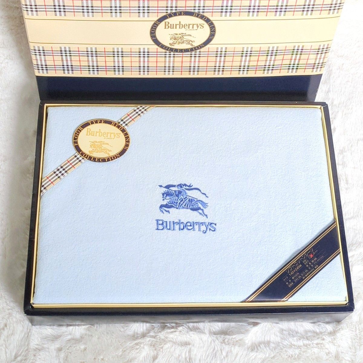 未使用】① バーバリー Burberrys 西川産業 ソフトコットン 未使用】① バーバリー Burberrys 西川産業 ソフトコットン