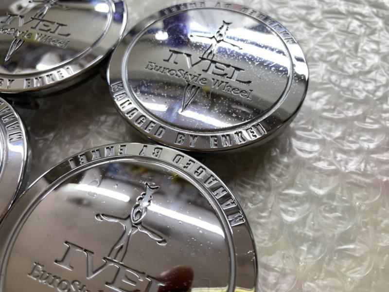 4枚　IVEL　CAP36C センターキャップ　直径/ツメ径：59.5/56　メッキ系　エンケイ_画像5