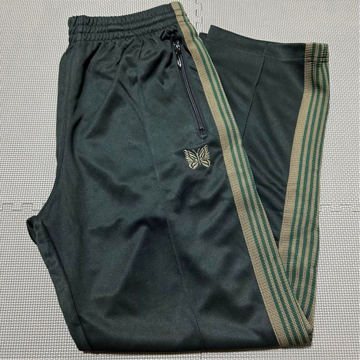 Needles ニードルス トラックパンツ ダークグリーン Lサイズ Needles ニードルス トラックパンツ ダークグリーン Lサイズ
