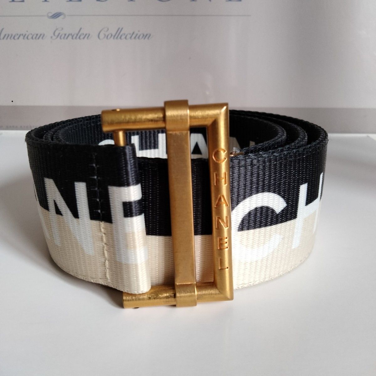 本物・レア】CHANEL シャネル ベルト ロゴベルト 幅広ベルト 太 本物・レア】CHANEL シャネル ベルト ロゴベルト 幅広ベルト 太