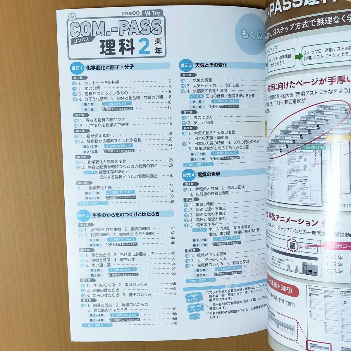 2024年度版「コンパス 理科2 東京書籍版 COM -PASS【教師用 2024年度版「コンパス 理科2 東京書籍版 COM -PASS【教師用