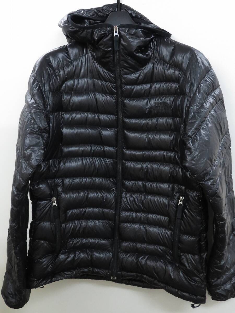 美品 THE NORTH FACE FLASH HOODIE ノースフェイス フラッシュフーディー ダウン M ND91312 ダウンパーカ