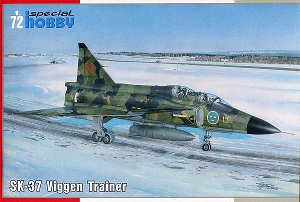 スペシャルホビー SH72381R 1/72 サーブ SK-37 ビゲン 複座練習機型