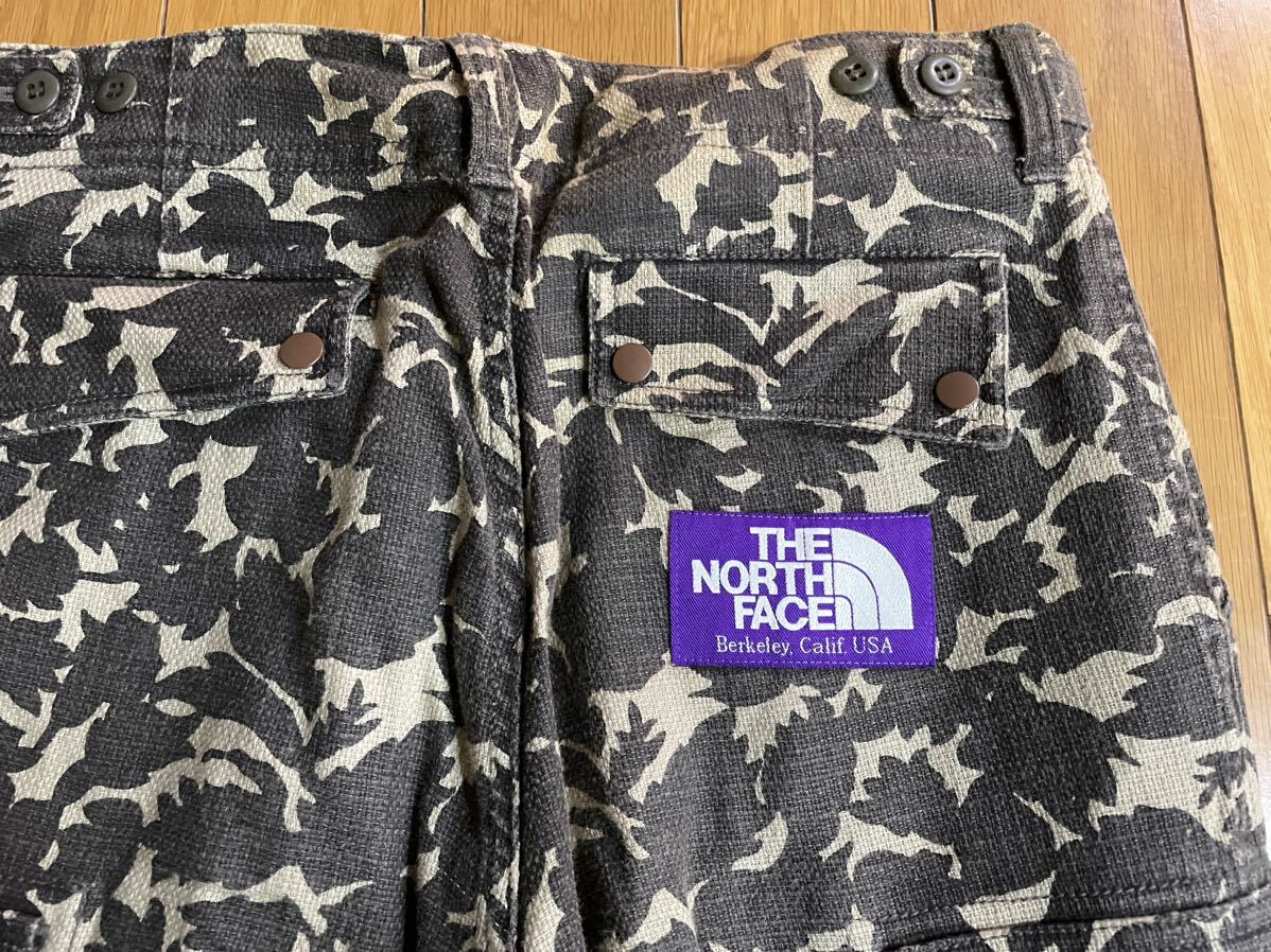 おトク情報がいっぱい! THE NORTH FACE PURPLE LABEL 刺し子 迷彩柄 カモフラージュ ロング