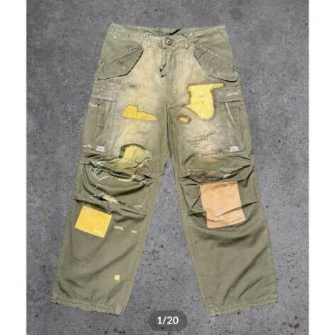Yahoo!オークション - SAPeur Re MAKE CARGO PANTS(正規品 本物 Yahoo!オークション - SAPeur Re MAKE CARGO PANTS(正規品 本物