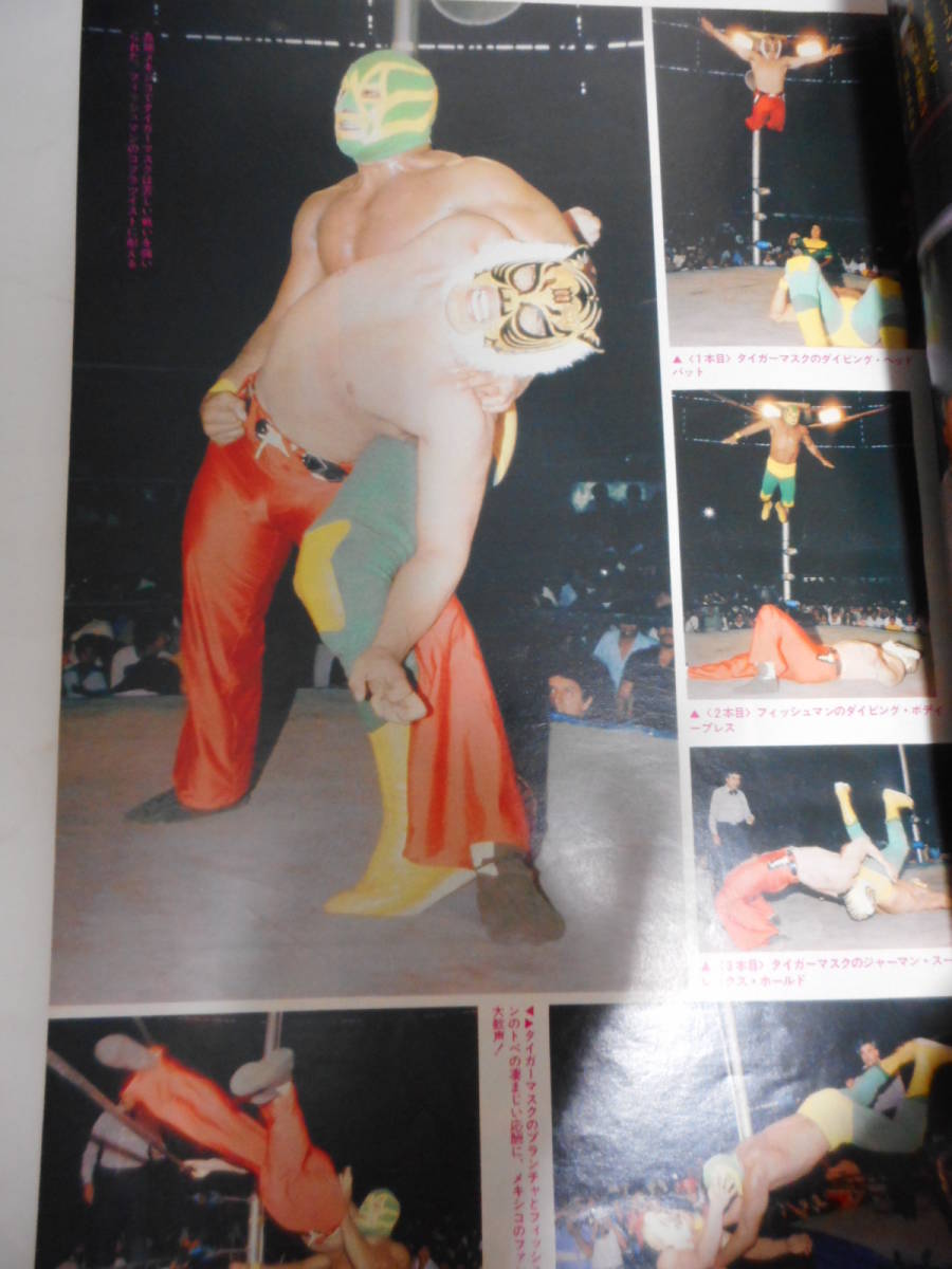 ヤフオク デラックス プロレス19年8月号 新生タイガー ヤフオク デラックス プロレス19年8月号 新生タイガー