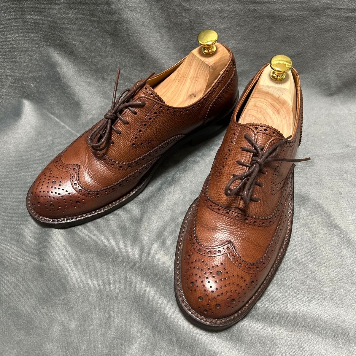 美品)REGAL リーガル 内羽根 ウイングチップ フルブローグ 美品)REGAL リーガル 内羽根 ウイングチップ フルブローグ
