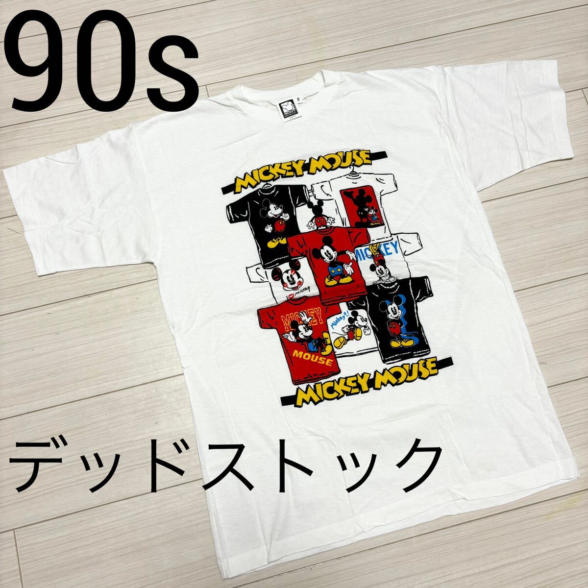 デッドストック 90s 1929 パイカットアイ クラシックミッキー T デッドストック 90s 1929 パイカットアイ クラシックミッキー T