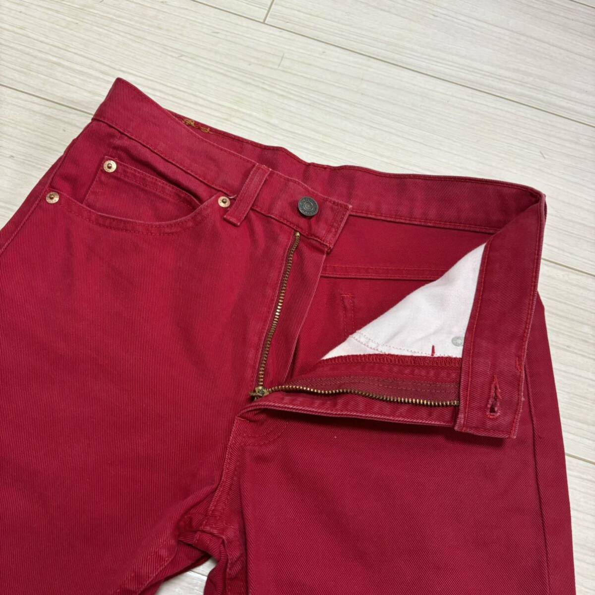 00s Levi's リーバイス 517 ブーツカット カラーデニム レッド 00s Levi's リーバイス 517 ブーツカット カラーデニム レッド