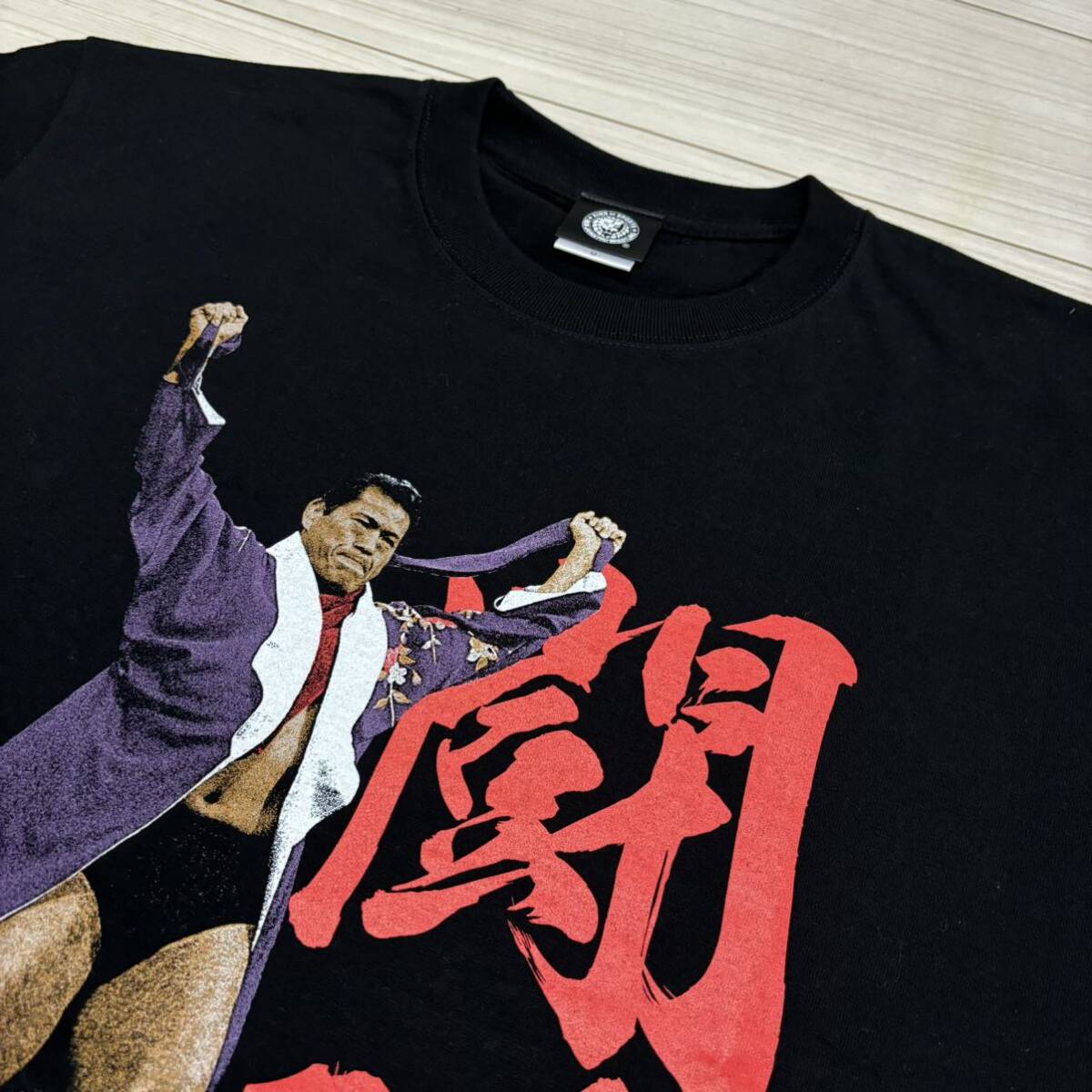 新品未 50周年記念 アントニオ猪木 新日本プロレス Tシャツ 新品未 50周年記念 アントニオ猪木 新日本プロレス Tシャツ