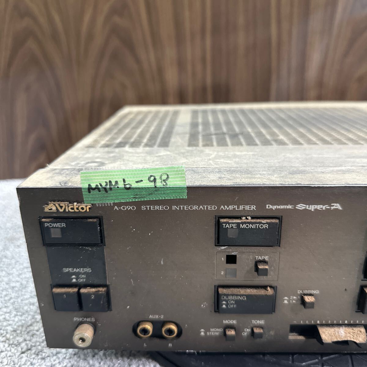 MYM6-98 激安 プリメインアンプ Victor A-G90 STEREO INTEGRATED MYM6-98 激安 プリメインアンプ Victor A-G90 STEREO INTEGRATED