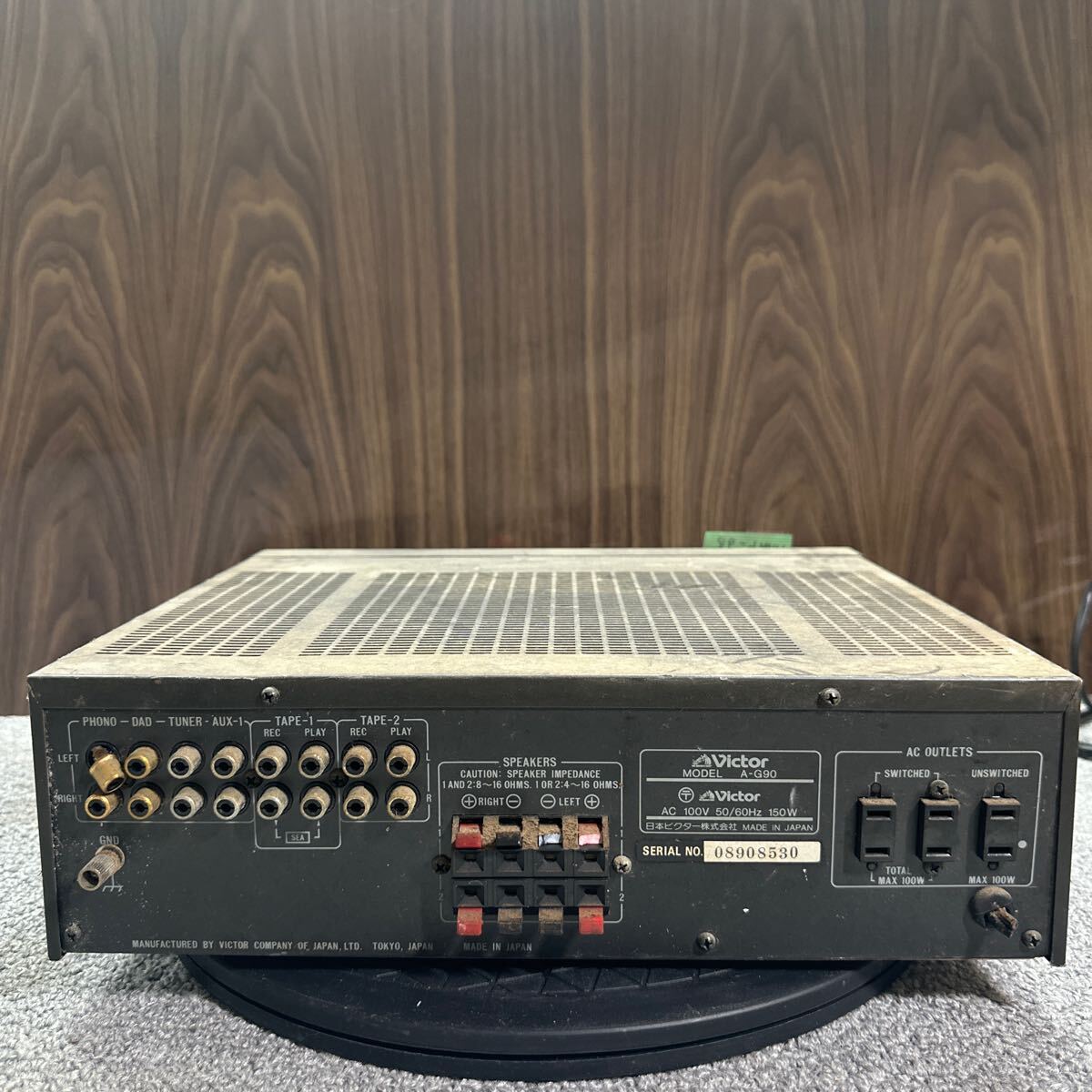 MYM6-98 激安 プリメインアンプ Victor A-G90 STEREO INTEGRATED MYM6-98 激安 プリメインアンプ Victor A-G90 STEREO INTEGRATED