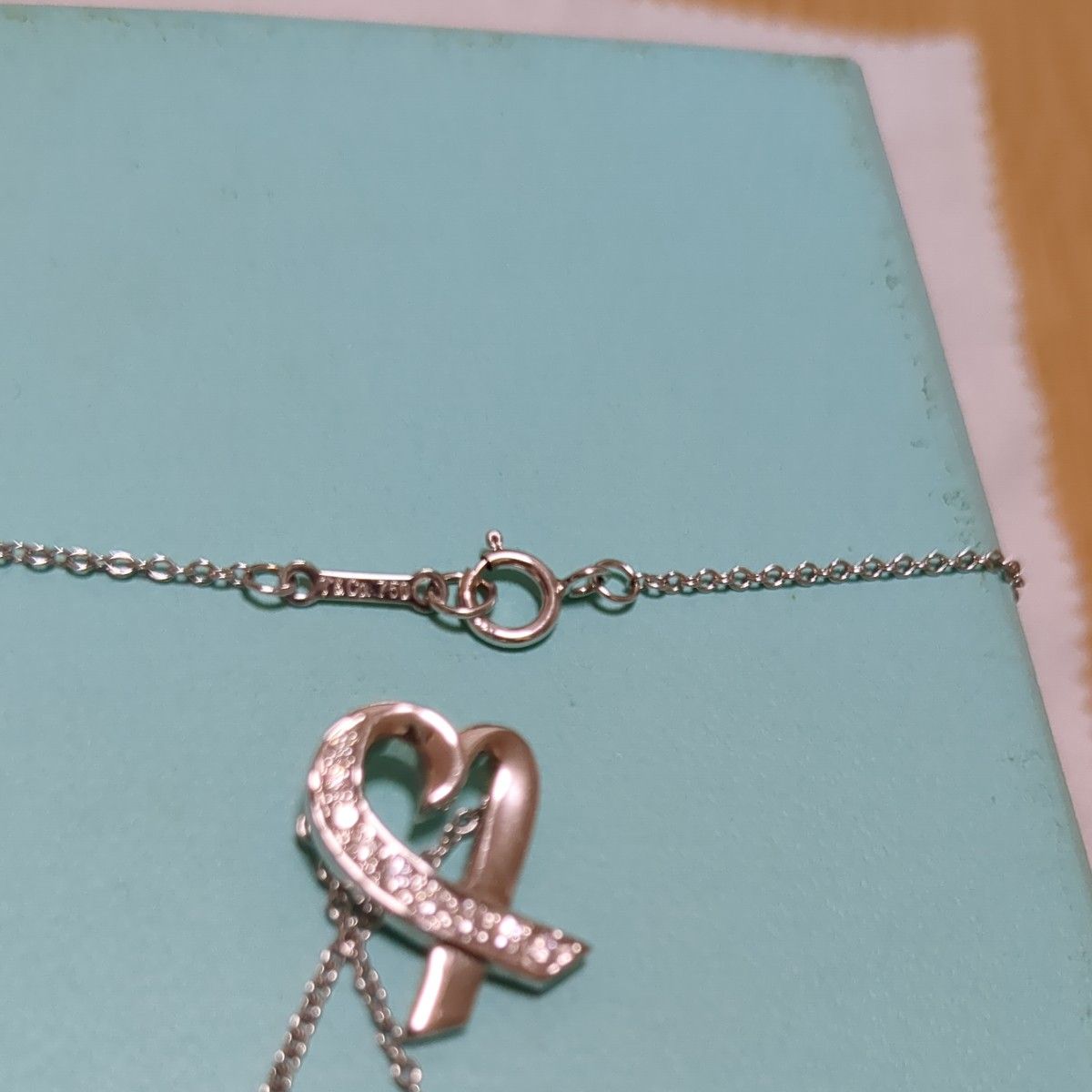 美品】ティファニー TIFFANY&CO パロマ・ピカソ ラビングハート 美品】ティファニー TIFFANY&CO パロマ・ピカソ ラビングハート