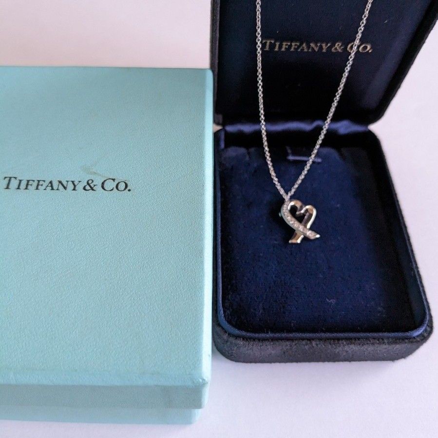 美品】ティファニー TIFFANY&CO パロマ・ピカソ ラビングハート 美品】ティファニー TIFFANY&CO パロマ・ピカソ ラビングハート