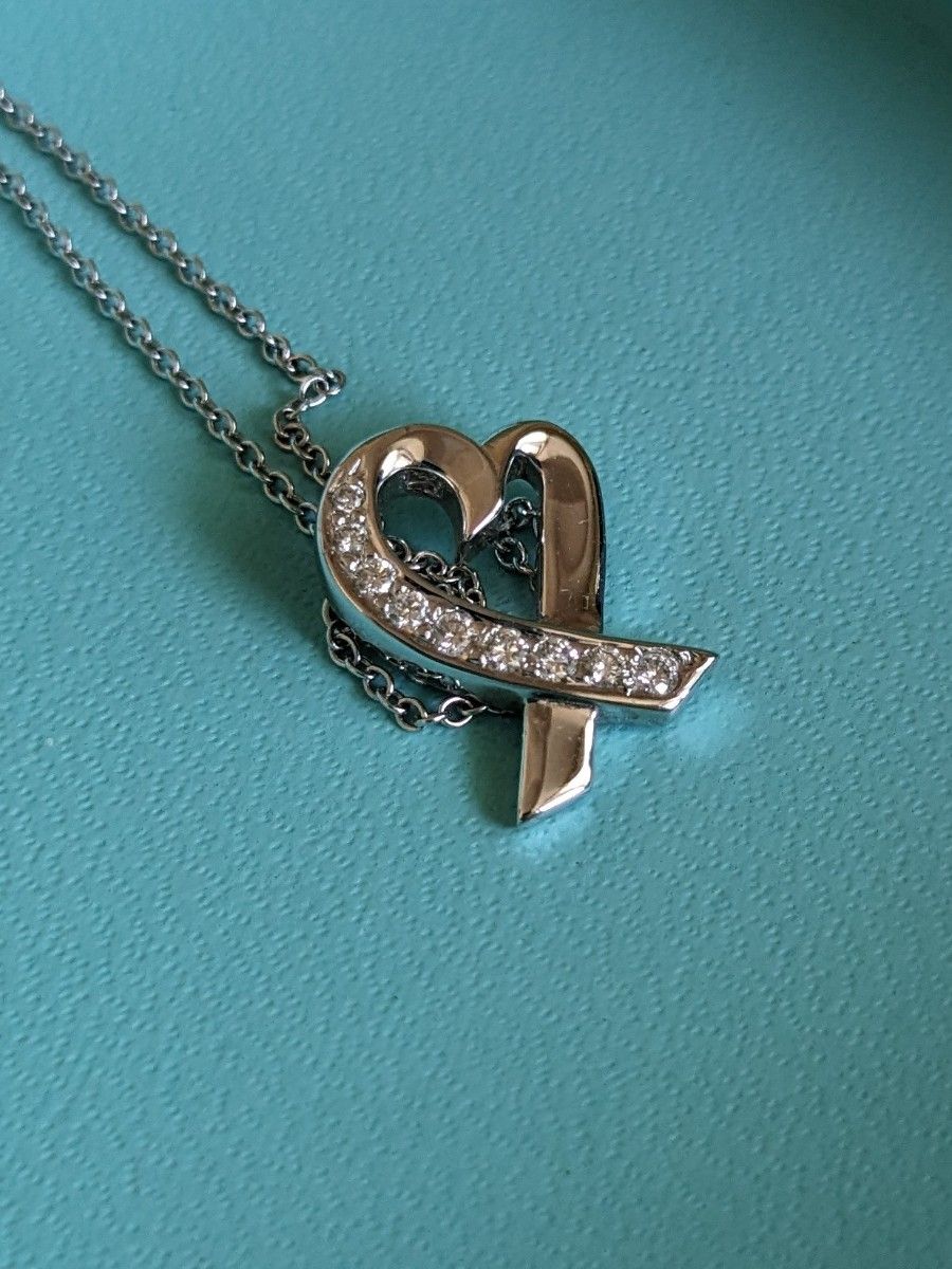 美品】ティファニー TIFFANY&CO パロマ・ピカソ ラビングハート 美品】ティファニー TIFFANY&CO パロマ・ピカソ ラビングハート