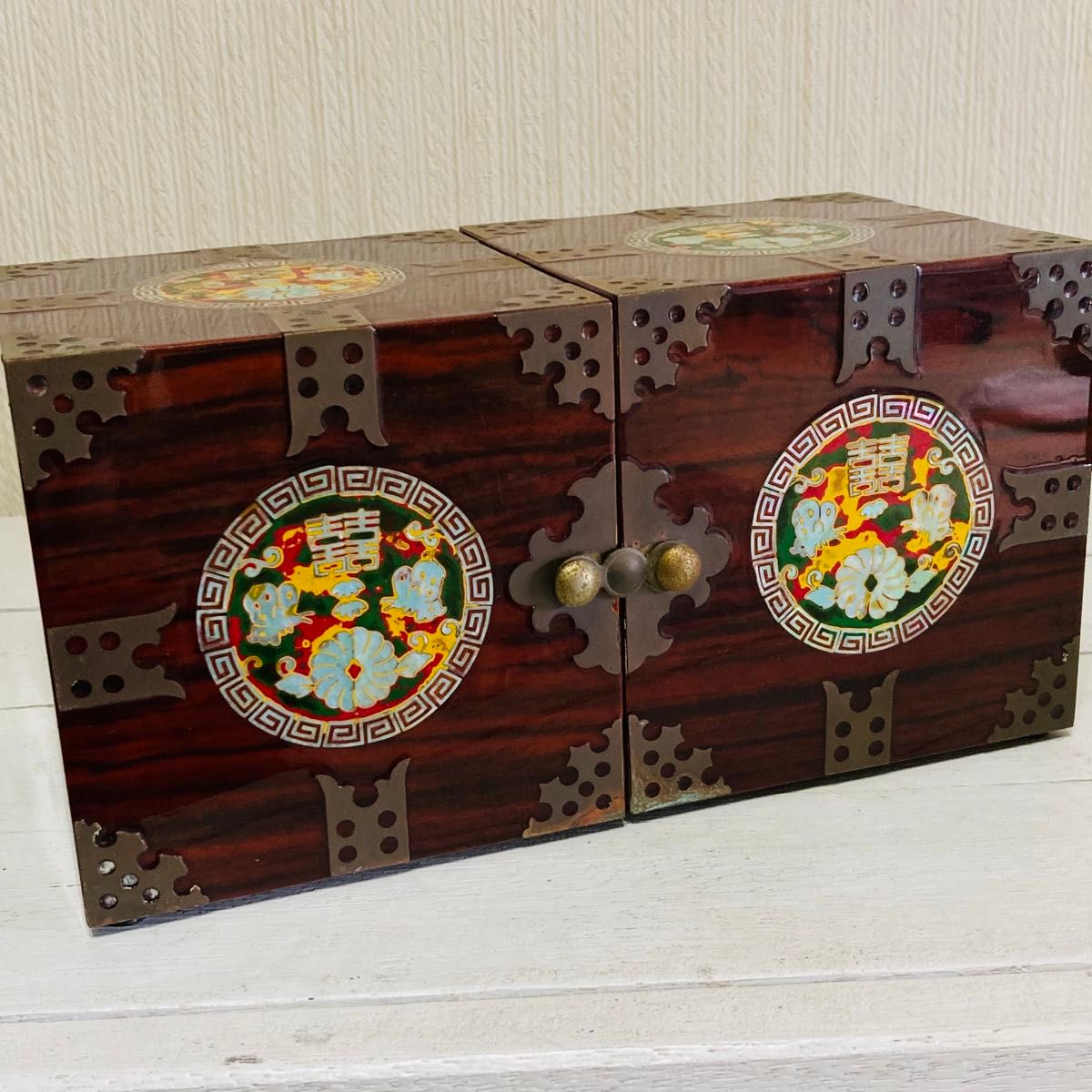 韓国 伝統工芸品 螺鈿細工 ジュエリーボックス 小物入れ 韓国 伝統工芸品 螺鈿細工 ジュエリーボックス 小物入れ
