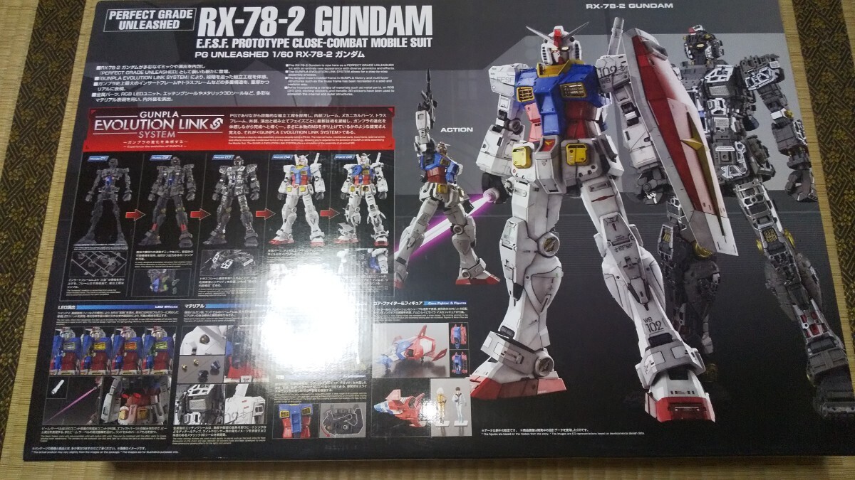 PG 不可分 UNLEASHED 機動戦士ガンダム RX-78-2 ガンダム 1/60 PG 不可分 UNLEASHED 機動戦士ガンダム RX-78-2 ガンダム 1/60