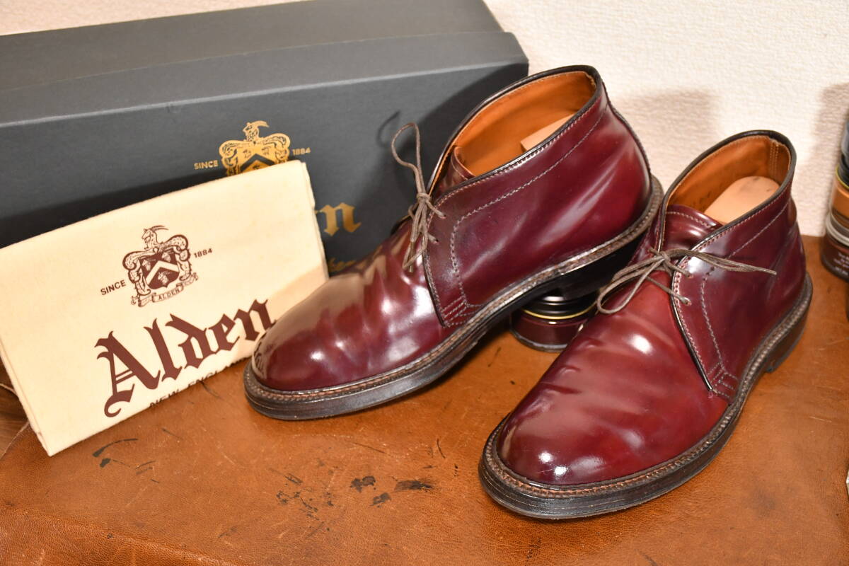 ALDEN オールデン #1339 cordovan 7C/E 25cm|Yahoo!フリマ(旧 ALDEN オールデン #1339 cordovan 7C/E 25cm|Yahoo!フリマ(旧
