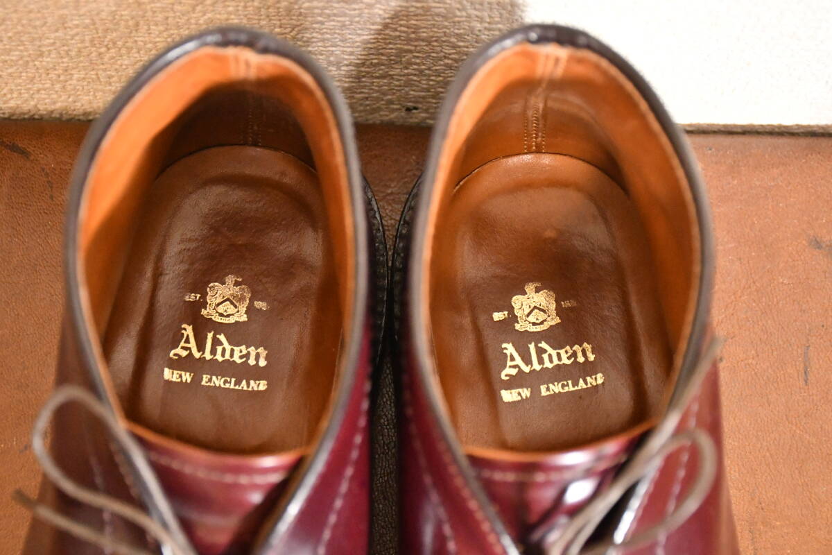 ALDEN オールデン #1339 cordovan 7C/E 25cm|Yahoo!フリマ(旧 ALDEN オールデン #1339 cordovan 7C/E 25cm|Yahoo!フリマ(旧