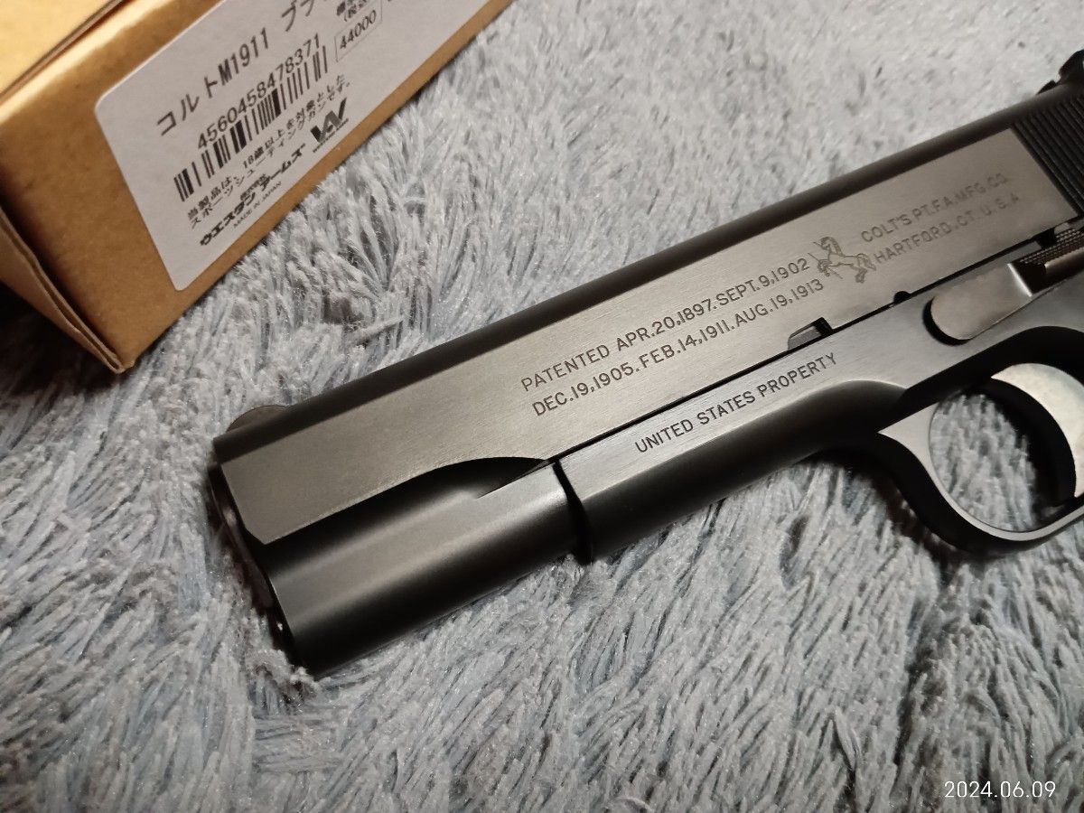 WA コルト M1911 ブラックアーミー / ウッドグリップ ウエスタン WA コルト M1911 ブラックアーミー / ウッドグリップ ウエスタン