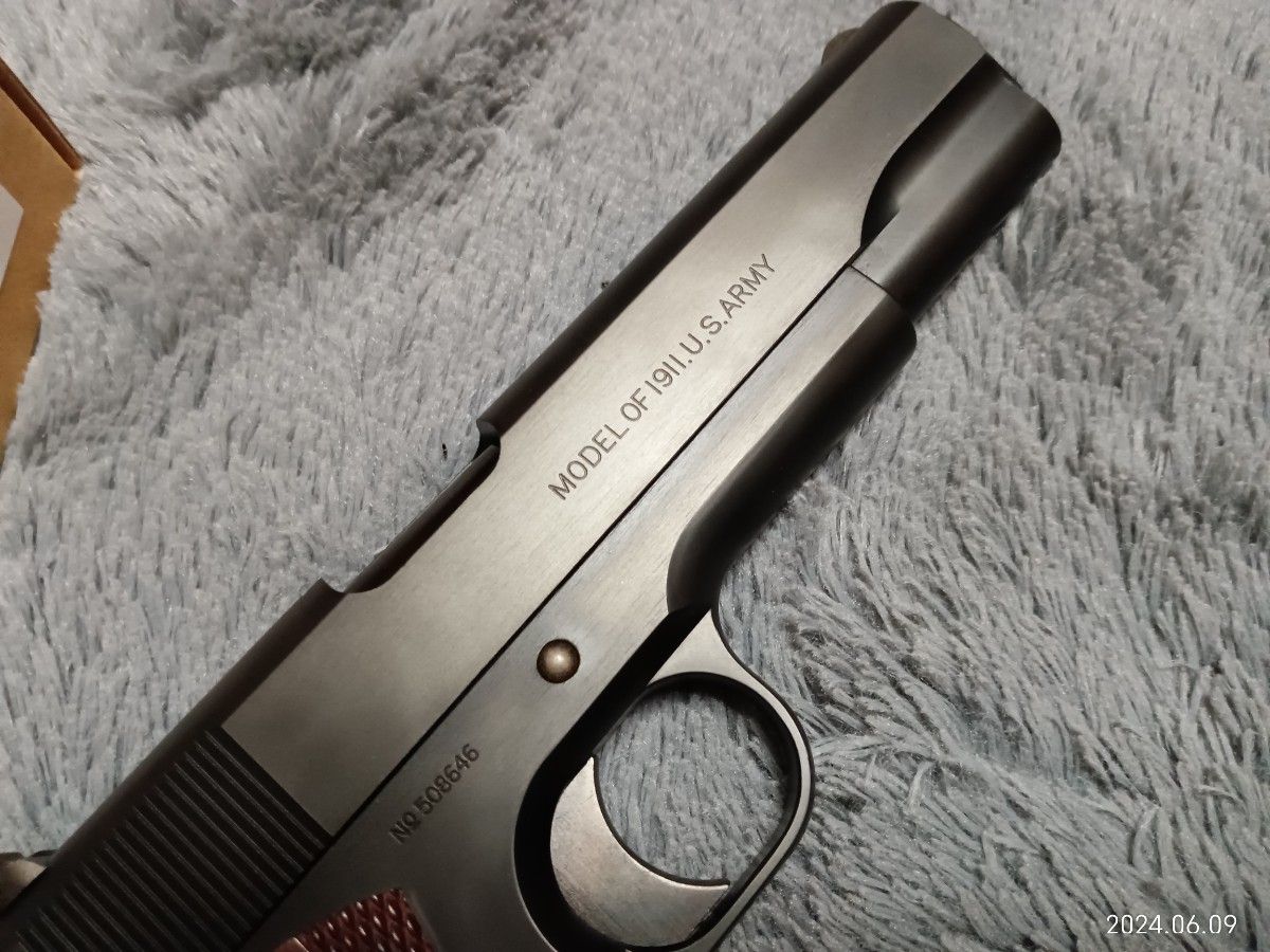 WA コルト M1911 ブラックアーミー / ウッドグリップ ウエスタン WA コルト M1911 ブラックアーミー / ウッドグリップ ウエスタン