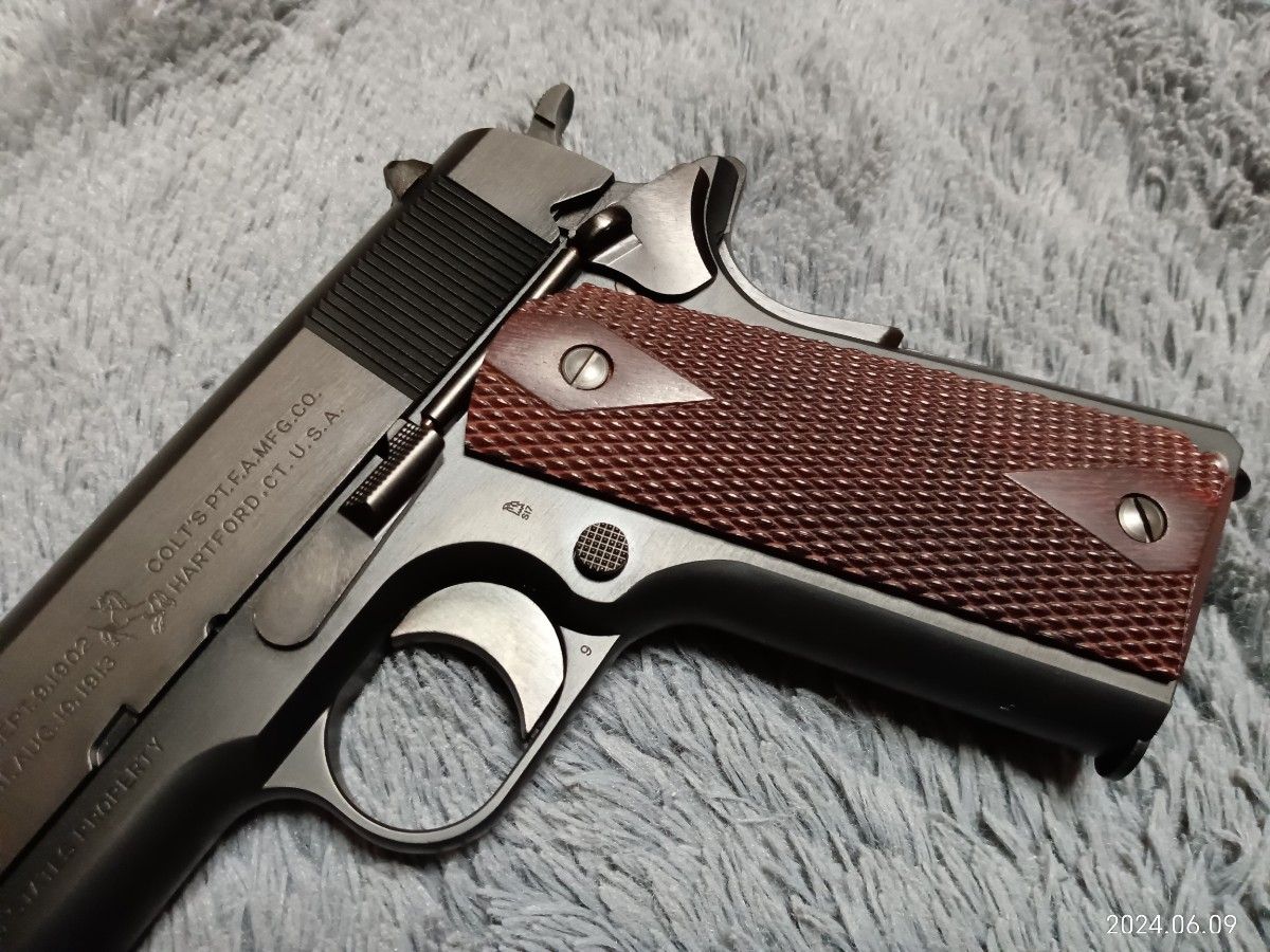 WA コルト M1911 ブラックアーミー / ウッドグリップ ウエスタン WA コルト M1911 ブラックアーミー / ウッドグリップ ウエスタン