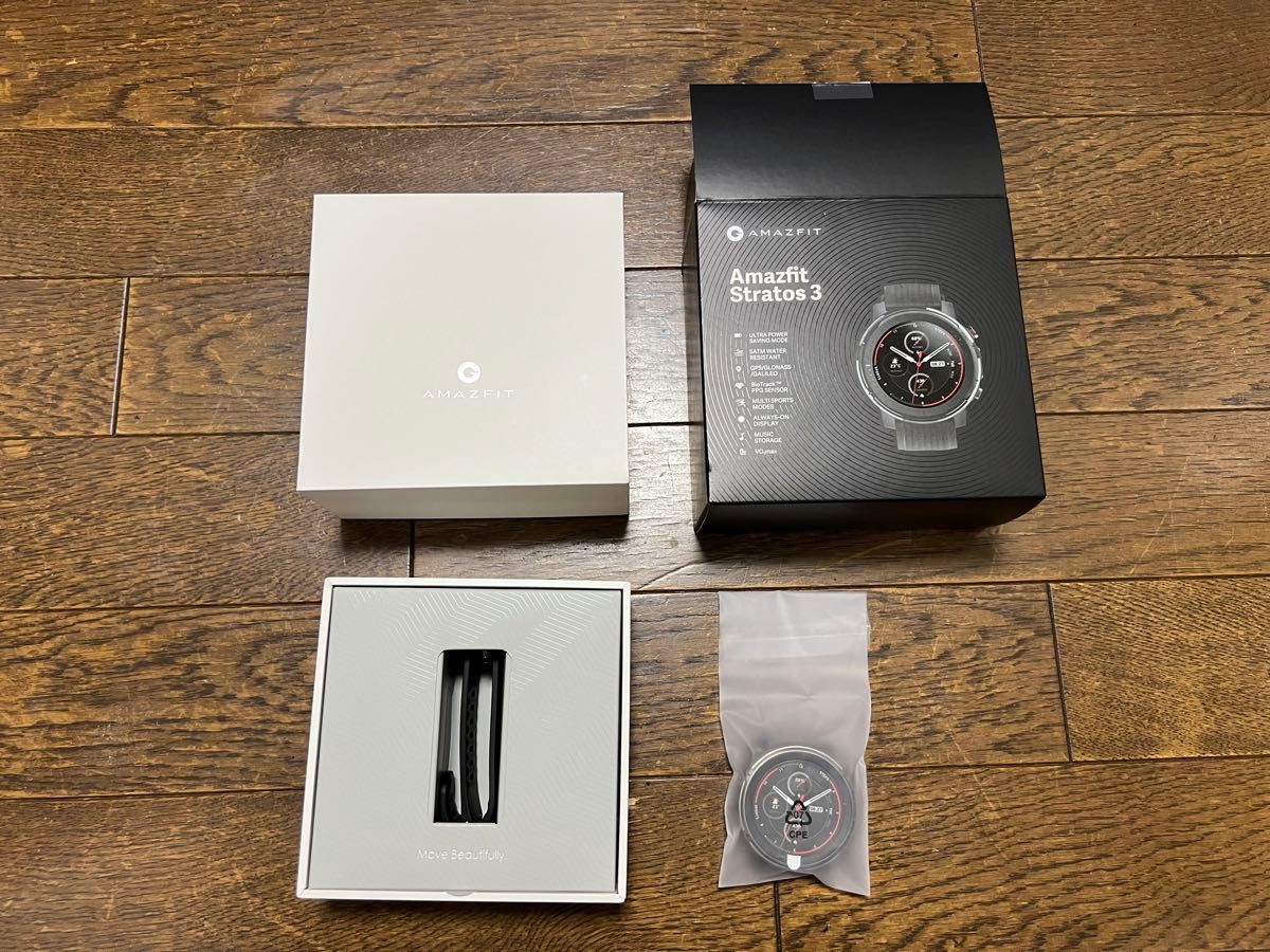 スマートウォッチ Amazfit Stratos 3 中古品 おまけ多数あり スマートウォッチ Amazfit Stratos 3 中古品 おまけ多数あり