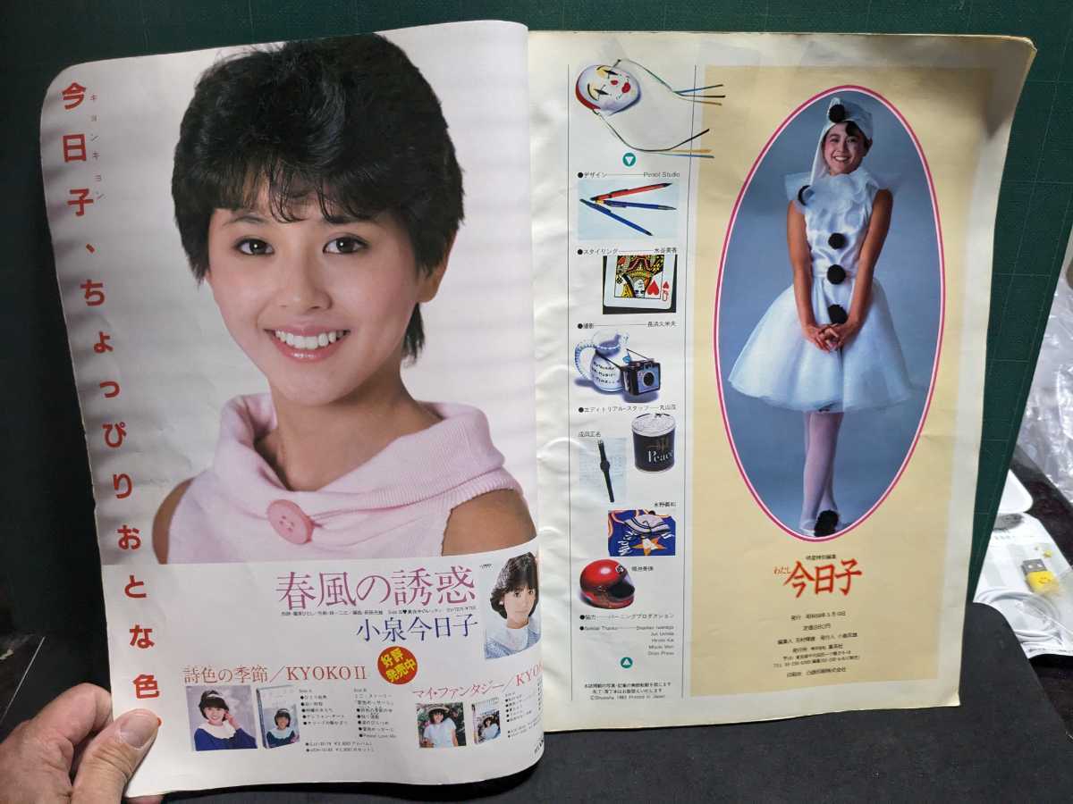 わたし今日子明星小泉今日子キョンキョンアイドルティーンズ わたし今日子明星小泉今日子キョンキョンアイドルティーンズ