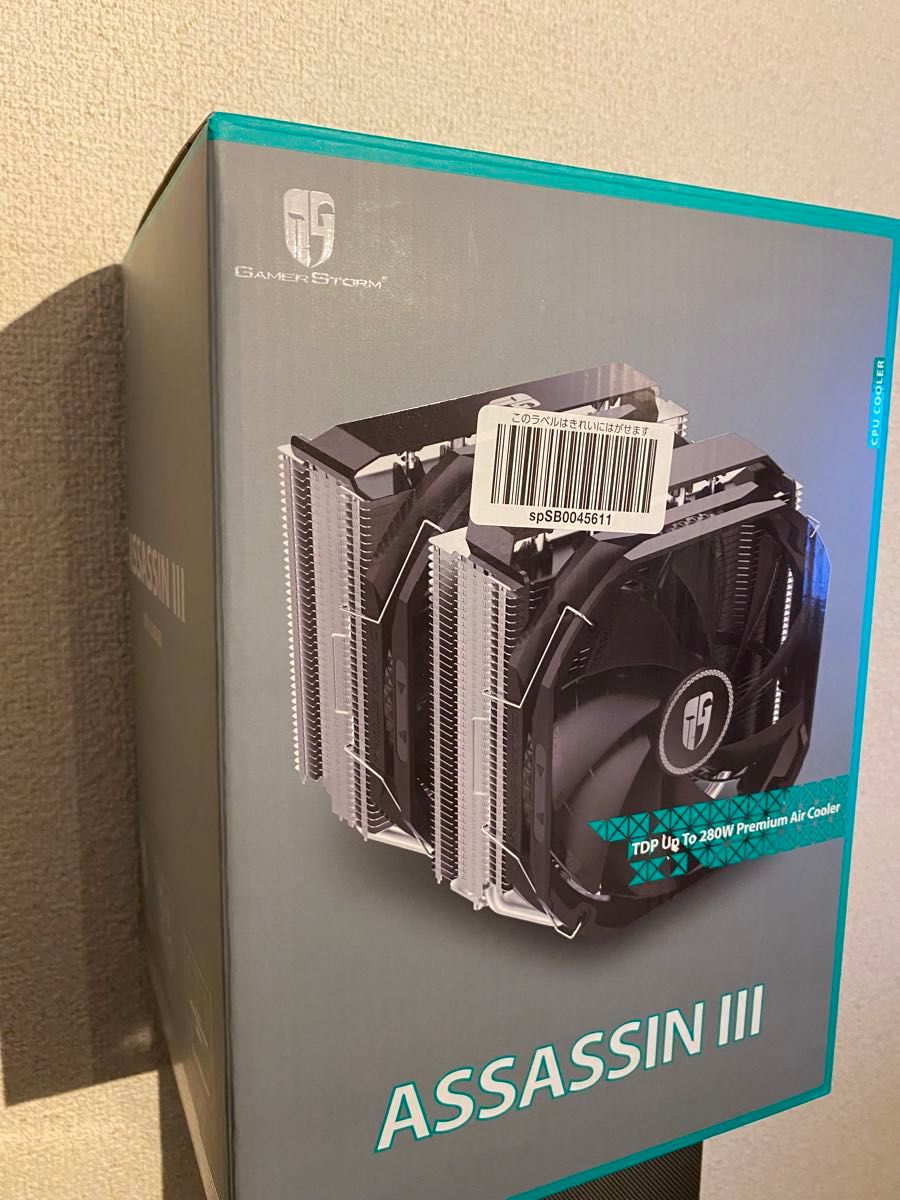 箱あり DeepCool ASSASSIN III (旧型/AM5未対応/リテンション 箱あり DeepCool ASSASSIN III (旧型/AM5未対応/リテンション