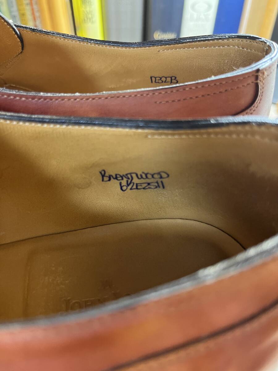 JOHN LOBB BRENTWOOD UK6 5E ジョンロブ シューツリー付|Yahoo JOHN LOBB BRENTWOOD UK6 5E ジョンロブ シューツリー付|Yahoo