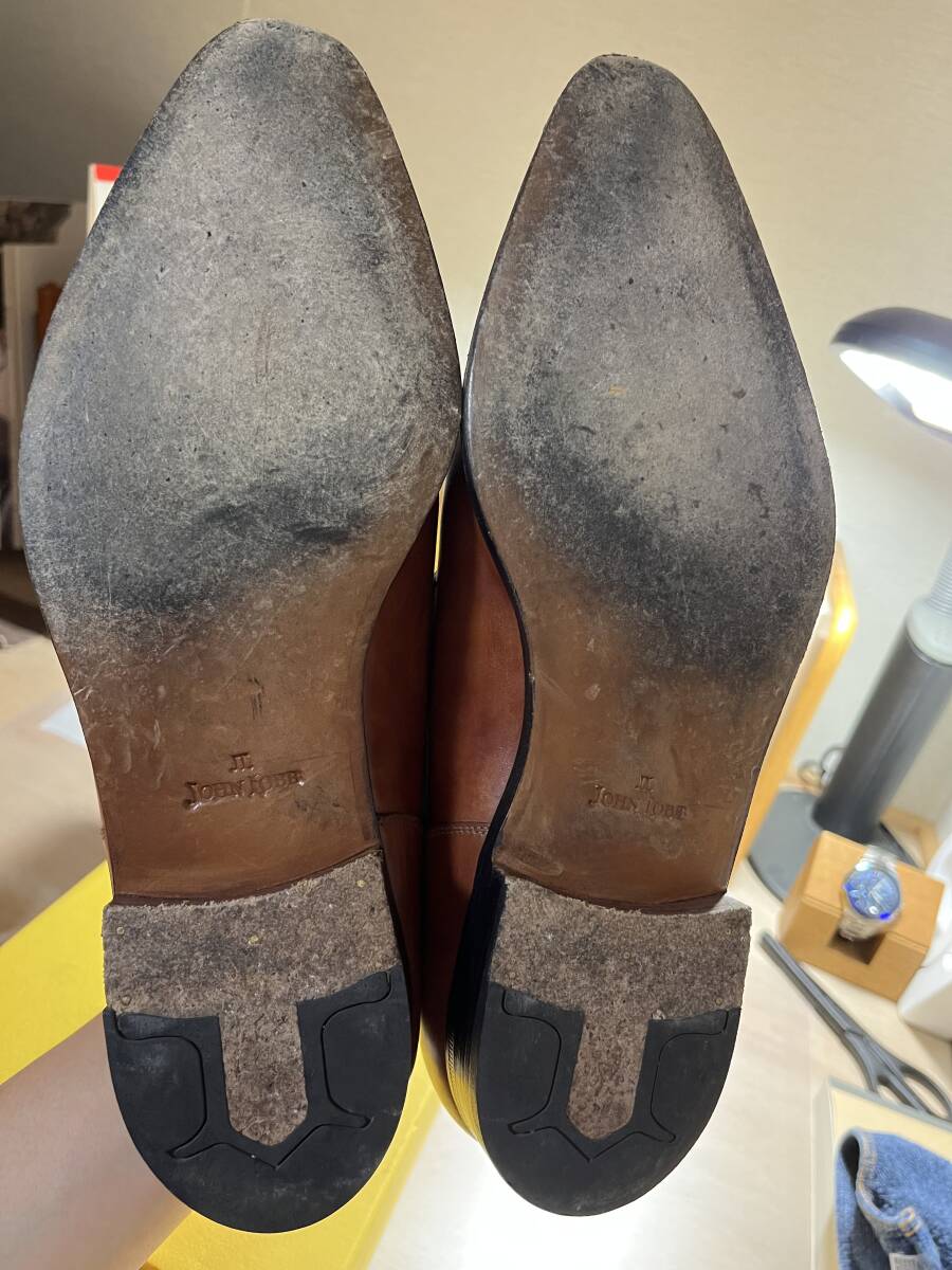 JOHN LOBB BRENTWOOD UK6 5E ジョンロブ シューツリー付|Yahoo JOHN LOBB BRENTWOOD UK6 5E ジョンロブ シューツリー付|Yahoo